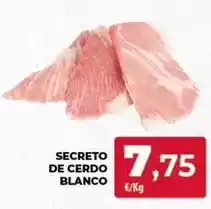 Spar Tenerife Blanco - secreto de cerdo oferta