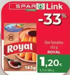 Spar La Palma Royal - flan tamatina oferta