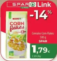 Spar La Palma Spar - cereales corn flakes oferta
