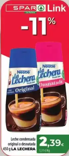 Spar La Palma La lechera - leche condensada original o desnatada oferta