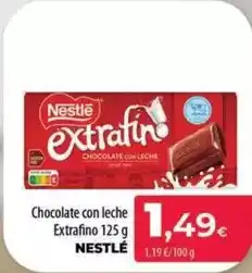 Spar La Palma Nestlé - chocolate con leche extrafino oferta