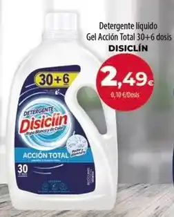 SPAR Lanzarote Disiclin - detergente liquido gel acción total 30+6 dosis oferta