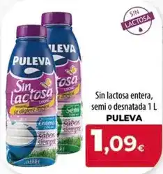 SPAR Lanzarote Puleva - sin lactosa entera, semi o desnatada oferta