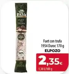 SPAR Lanzarote Elpozo - fuet con trufa 1954 duroc oferta