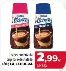SPAR Lanzarote Nestlé - leche condensada original o desnatada oferta