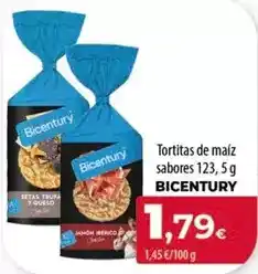 SPAR Lanzarote Bicentury - tortitas de maiz sabores oferta