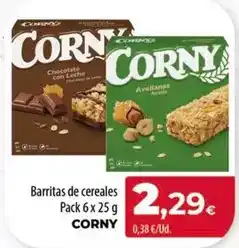 SPAR Lanzarote Corny - barritas de cereales pack 6 x oferta