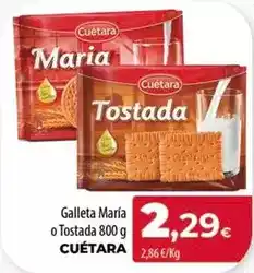 SPAR Lanzarote Cuétara - galleta maría o tostada oferta