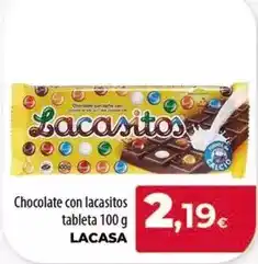 SPAR Lanzarote Lacasa - chocolate con lacasitos oferta