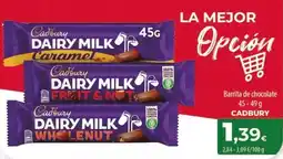 SPAR Lanzarote Cadbury - barrita de chocolate oferta