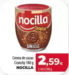 SPAR Lanzarote Nocilla - crema de cacao crunchy oferta