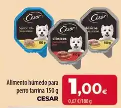 SPAR Lanzarote Cesar - alimento húmedo para perro tarrina oferta