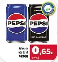 SPAR Lanzarote Pepsi - refresco oferta