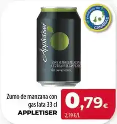 SPAR Lanzarote Appletiser - zumo de manzana con gas oferta
