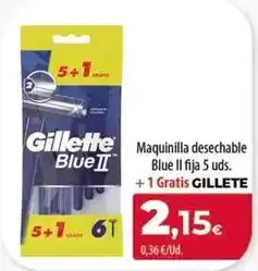 SPAR Lanzarote Gillette - maquinilla desechable blue il fija 5 uds. +1 gratis oferta
