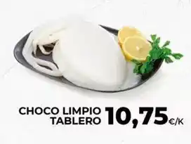 SPAR Lanzarote Choco limpio tablero oferta
