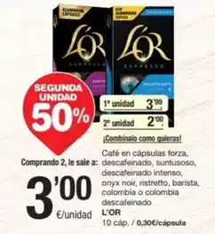 SPAR Fragadis Espresso - café en cápsulas oferta