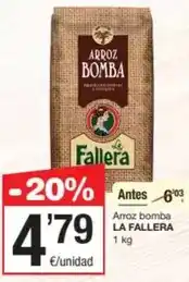 SPAR Fragadis La fallera - arroz bomba oferta