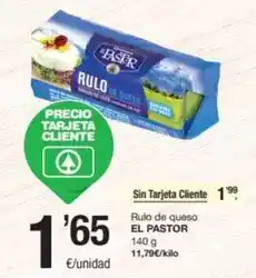 SPAR Fragadis El pastor - rulo de queso oferta
