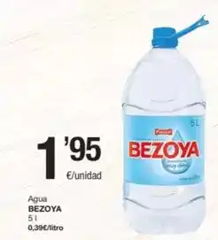 SPAR Fragadis Bezoya - agua oferta