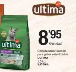 SPAR Fragadis Última - comida sabor salmon para gatos esterilizados oferta