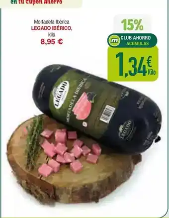Masymas Legado ibérico - mortadela iberica oferta