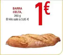 Masymas Celta - barra oferta