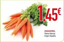 Masymas Rama - zanahoria, manojo origen españa oferta