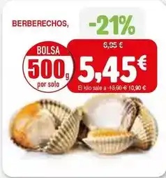 Masymas Solo - berberechos oferta