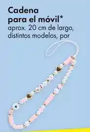 TEDi Cadena para el móvil oferta