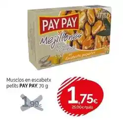 Condis Pay pay - musclos en escabetx petits oferta