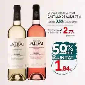 Condis Castillo de albai - vi rioja, blanc o rosat oferta