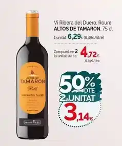 Condis Altos de tamarón - vi ribera del duero, roure oferta