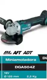Ferri Makita - miniamoladara dga504z oferta