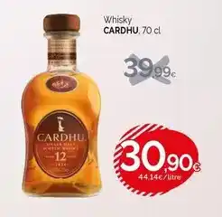 Condis Cardhu - whisky oferta