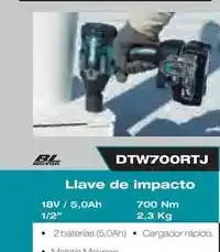 Ferri Makita - llave de impacto oferta