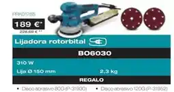 Ferri Lijadora rotorbital b06030 oferta