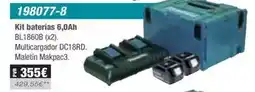 Ferri Makita - kit baterias 6,04h oferta