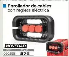 Ferri Enrollador de cables con regleta electrica oferta