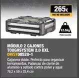 Ferri Dewalt - modulo 2 cajones toughsystem 2.0 dxl oferta