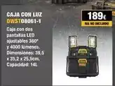 Ferri Caja con luz dwst08061-1 oferta