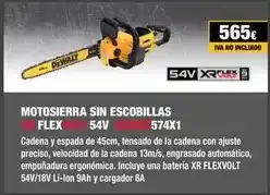 Ferri Dewalt - motosierra sin escobillas flex 54v oferta