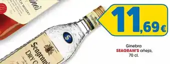 TOP Cash & Carry Seagram's - ginebra añeja oferta