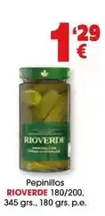 TOP Cash & Carry Rioverde - pepinillos 180/200 oferta