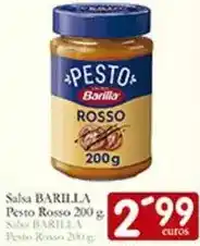 Supermercados Bip Bip Barilla - salsa pesto rosso oferta