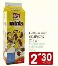 Supermercados Bip Bip Arluy - galletas mini simpson oferta
