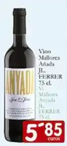 Supermercados Bip Bip Ferrer - vino mallorca anada oferta