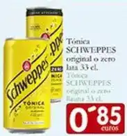 Supermercados Bip Bip Schweppes - tónica original o zero oferta