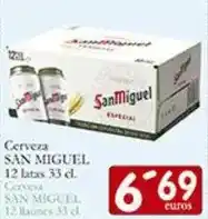 Supermercados Bip Bip San miguel - cerveza oferta