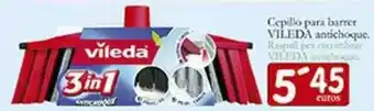Supermercados Bip Bip Vileda - cepillo para barrer antichoque oferta
